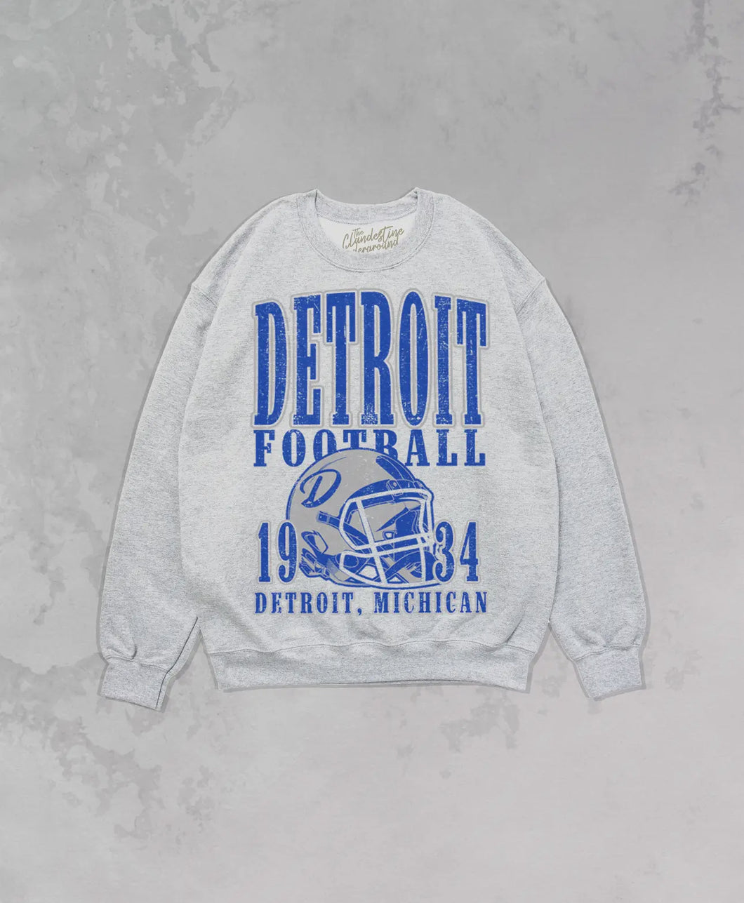 90s vintage Detroit Lions Crew