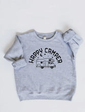Load image into Gallery viewer, Happy Camper Toddler Crew—super soft collection
