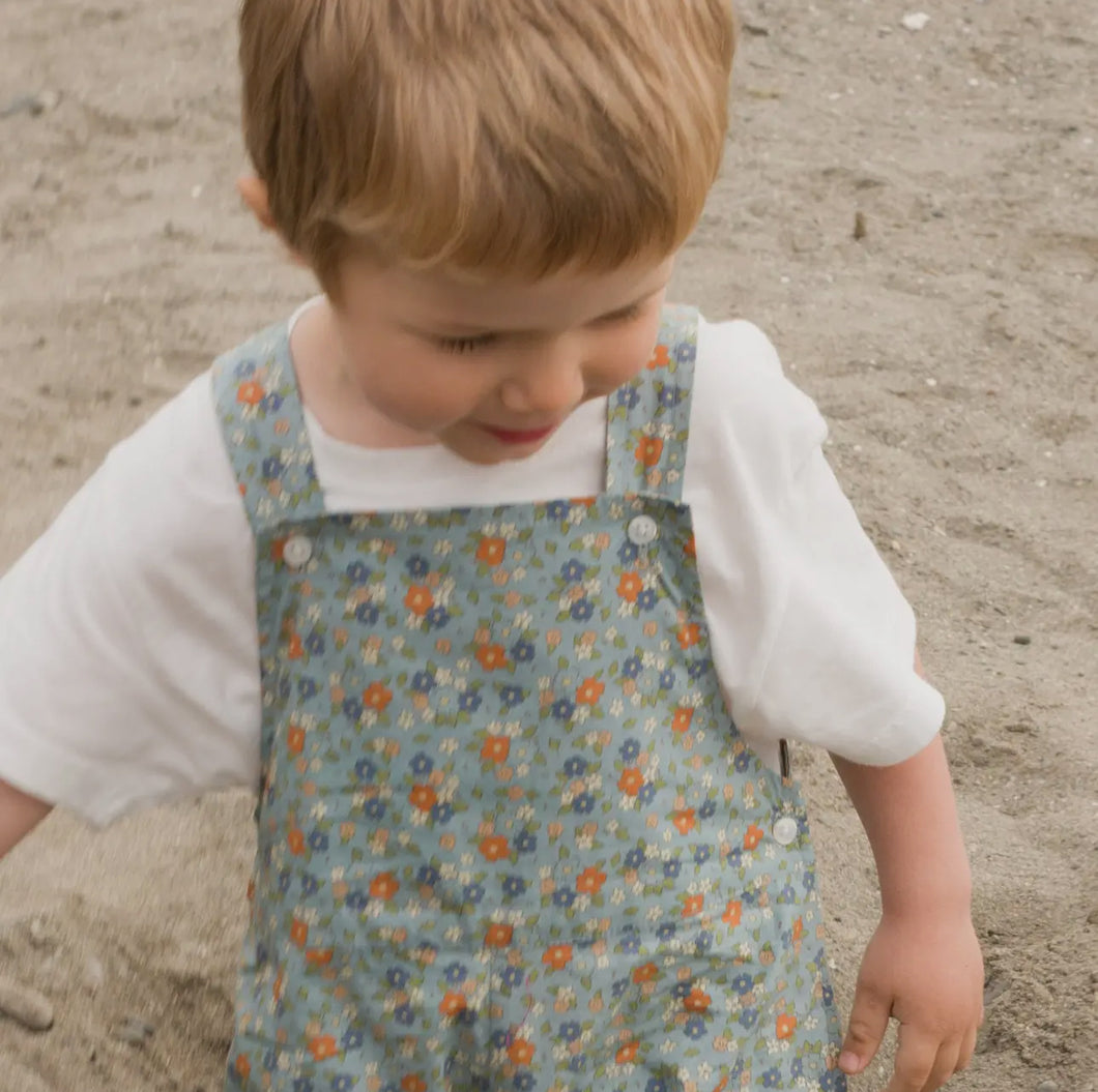 Vintage Floral Cottage Baby Jumper