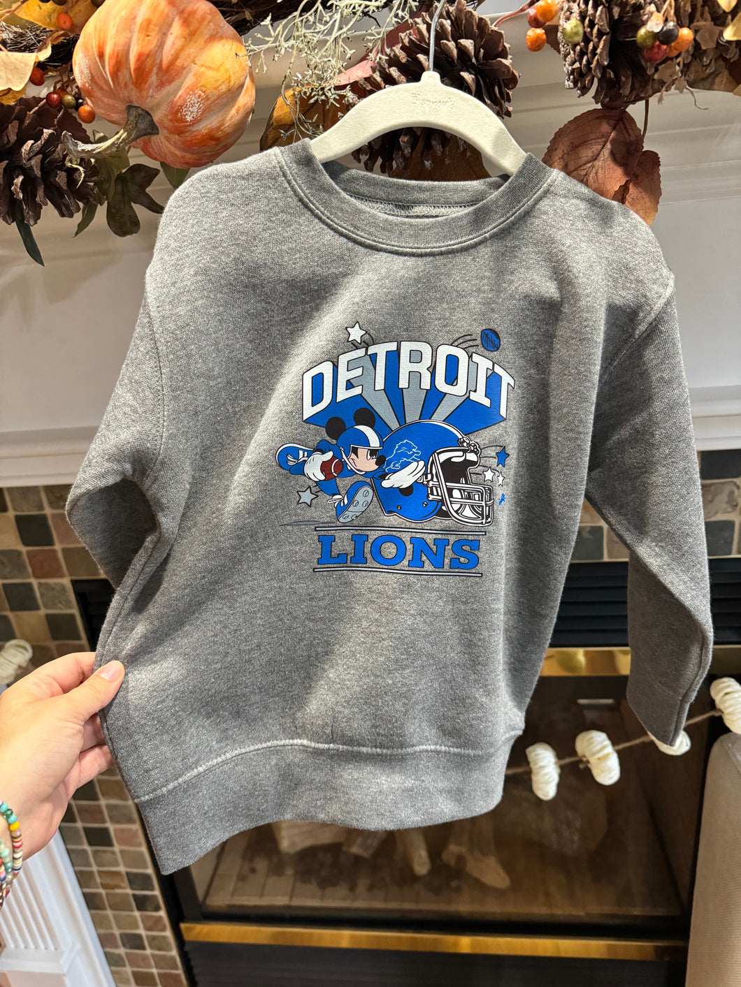 Detroit Lions Crew-Mickey edition