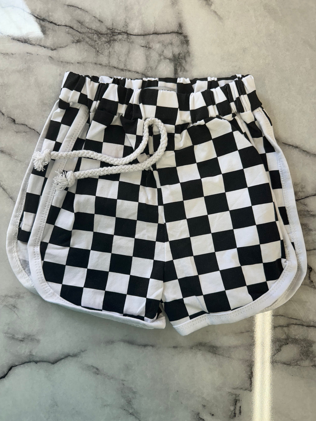 Checkered Toddler Shorts