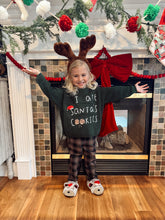 Load image into Gallery viewer, I Ate Santa’s Cookies Oversized Sweater
