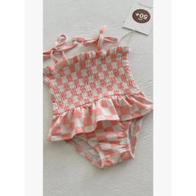 Load image into Gallery viewer, Strawberry Shortcake Checker Soleil Swimsuit
