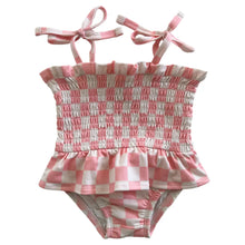 Load image into Gallery viewer, Strawberry Shortcake Checker Soleil Swimsuit

