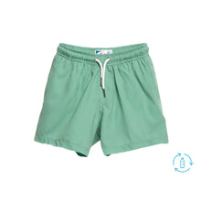 Load image into Gallery viewer, Color Change Swim Trunks: Green to Crocodile
