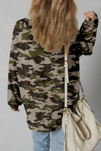Load image into Gallery viewer, Oversized Camo Pullover
