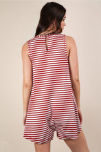 Load image into Gallery viewer, Comfy Striped Romper
