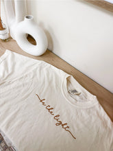 Load image into Gallery viewer, Be the Light Embroidered Tee
