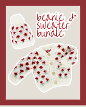 Load image into Gallery viewer, Holiday Knit Sweater &amp; Beanie Set
