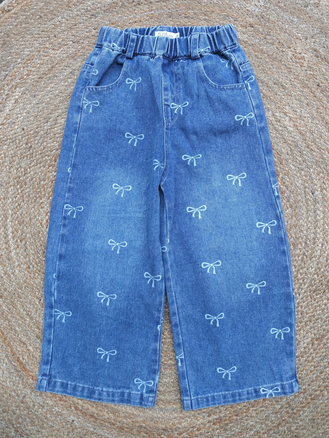 Kids Rae Ribbon Jeans