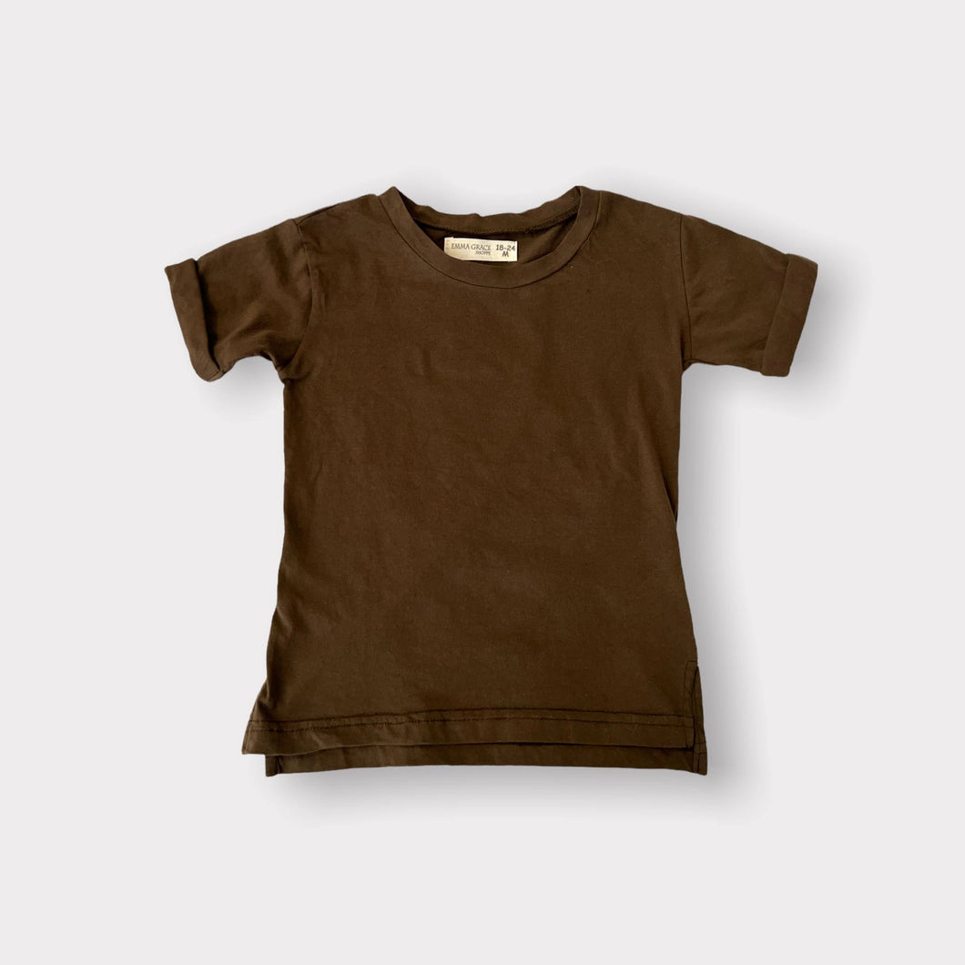 Organic Basic Hemmed Tee