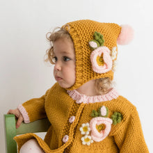 Load image into Gallery viewer, Gold Poppy Baby Bonnet

