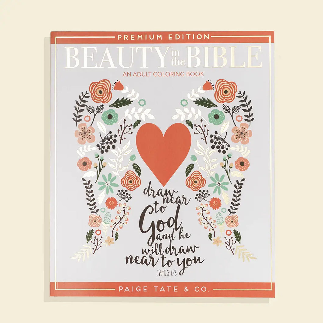 Beauty in the Bible: Christian Coloring Book