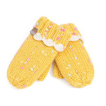 Load image into Gallery viewer, Girls Speckled Knit Mittens
