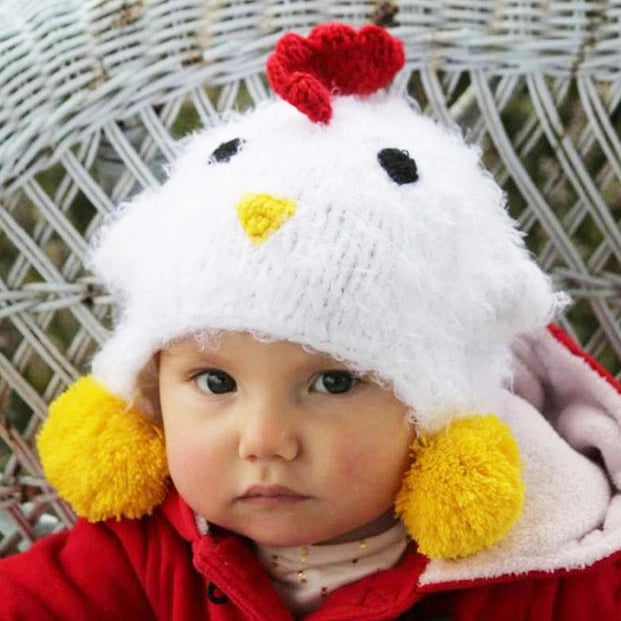 Chicken Earflap Beanie
