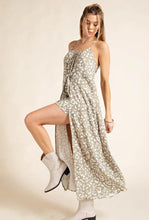 Load image into Gallery viewer, Animal Print Tied Romper Dress
