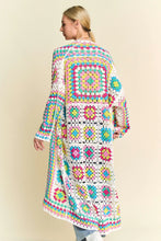 Load image into Gallery viewer, Granny Square Crochet Knit Cardigan
