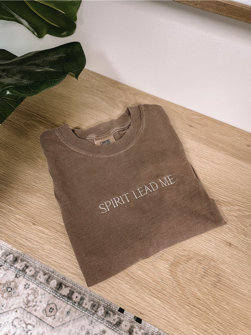 Spirit Lead Me Embroidered Tee